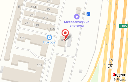 Покровка на Симферопольском шоссе на карте