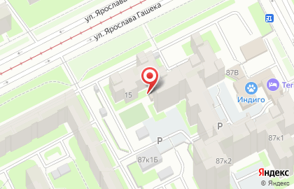 Гашека 15, ТСЖ на карте
