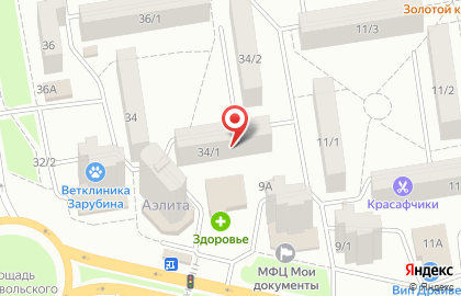 Магазин Донское мясо на улице Добровольского на карте