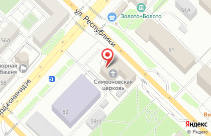 Духовно-просветительский центр Тобольской митрополии Храм святого праведного Симеона Богоприимца на карте