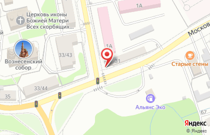 Микрофинансовая организация Автозайм на Московской улице на карте