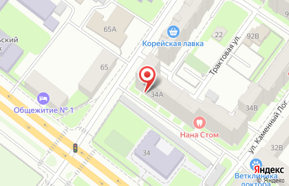 Студия маникюра и педикюра в Советском районе на карте