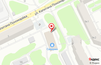 Супермаркет Магнит в Первомайском округе на карте