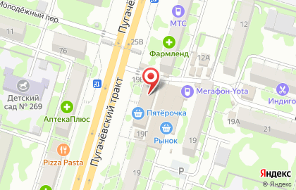 Сервисный пункт TianDe в Куйбышевском районе на карте