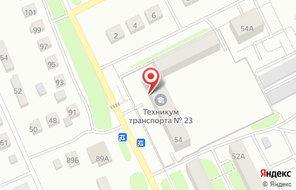Техникум транспорта им. Героя России С.А. Солнечникова в Орске на карте
