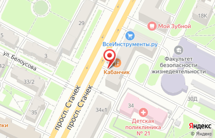 Кафе-пекарня в Санкт-Петербурге на карте