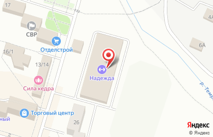 Спорткомплекс Надежда на карте