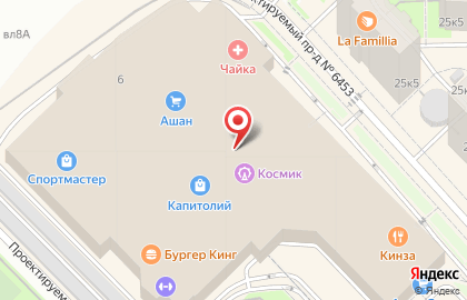 Салон сотовой связи МегаФон на проспекте Вернадского, 6 на карте