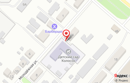 Колосок, пос. Ждановский на карте