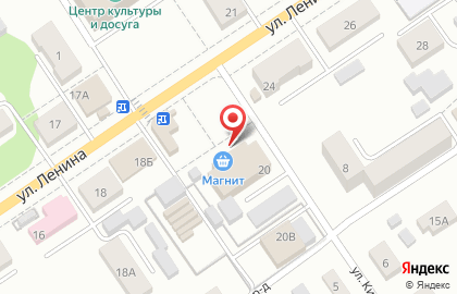 Магазин строительных материалов Стройлэнд на улице Ленина на карте