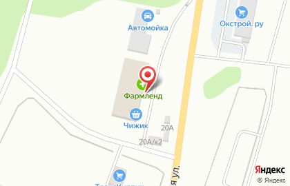 Супермаркет Магнит в Уфе на карте