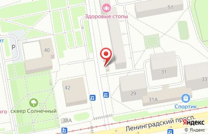 Автоматический киоск Вода-воз на улице Окунева на карте