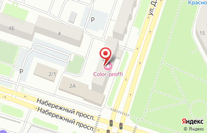Парикмахерская 777 на Набережном проспекте на карте