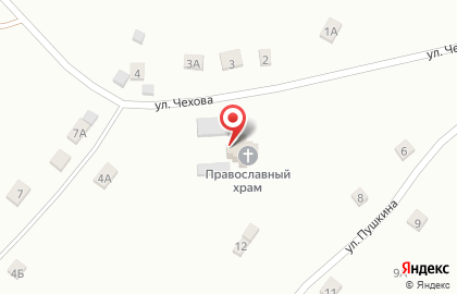 Пгт. Темиртау Свято-Троицкий храм на карте