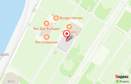 Булка на улице Крымский Вал на карте
