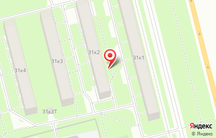 Секонд-хенд на Витебском проспекте, 31 к2 на карте