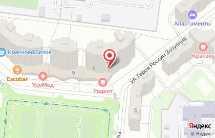 Киберспортивный клуб АТОМ на карте