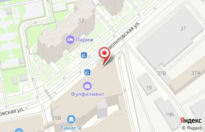 Кафе быстрого питания Трио в МЦ Аквилон на карте