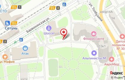 Текстиль Рум (Москва) на улице Толбухина на карте