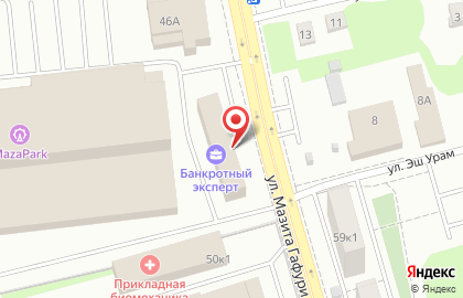 Логистическая компания СТЛ-Сервис на улице Мазита Гафури на карте