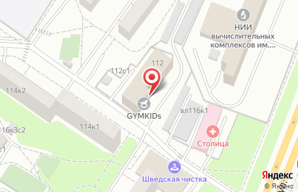 Клуб единоборств Taibov Fight Club на Профсоюзной улице на карте