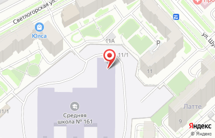 Автостоянка в Красноярске на карте