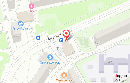 Супермаркет Магнит в Москве на карте