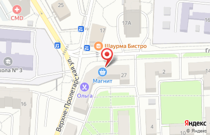 Гипермаркет Магнит в Москве на карте