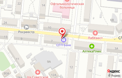 ОТП Банк в Барнауле на карте