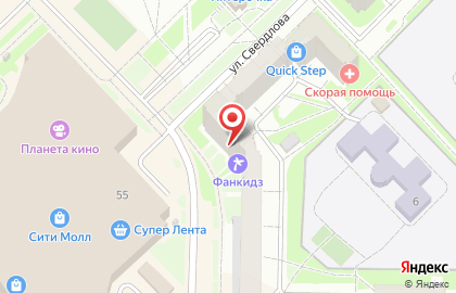 Простор Телеком в Центральном районе на карте