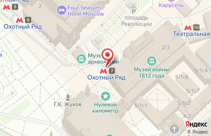 ОАО Банкомат, АКБ Банк Москвы на Манежной улице на карте