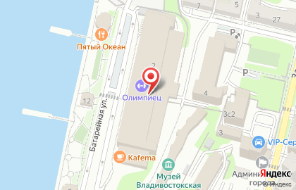 Федерация плавания приморского края на карте