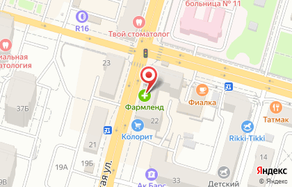 Банкомат Татсоцбанк на Ленинградской улице на карте