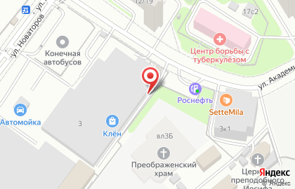 Компания Клен в Москве на карте