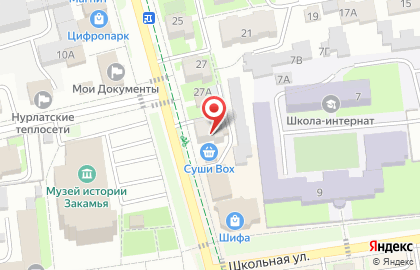 Магазин суши и азиатских продуктов Суши Box на карте