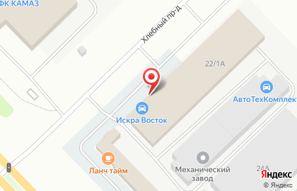 Оптовая фирма Автоград-Ойл на Мензелинском тракте на карте
