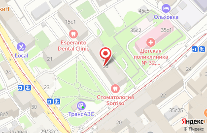 Общественный пункт охраны порядка Центрального административного округа в Красносельском районе на карте