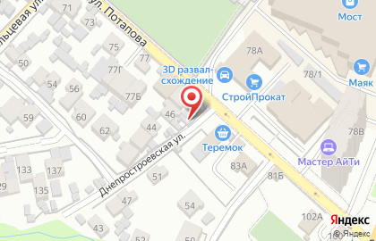Шиномотаж в Октябрьском районе на карте