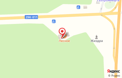 Кафе Лесное в Калуге на карте