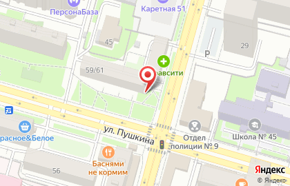 Студия цветов Азалия в Кировском районе на карте