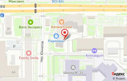 Банкомат БИНБАНК кредитные карты на улице Кирова на карте