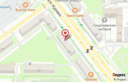 Банкомат ОТП банк на проспекте Курако на карте