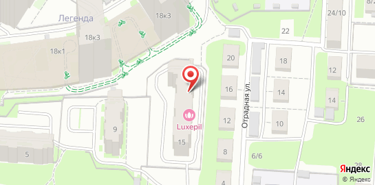 Стоматологическая клиника СитиСтом (Мадин клиника) на Отрадной улице на карте