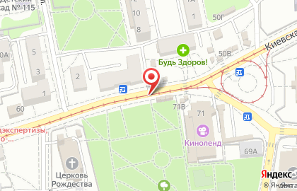 Магазин печатной продукции Новости 39 в Московском районе на карте