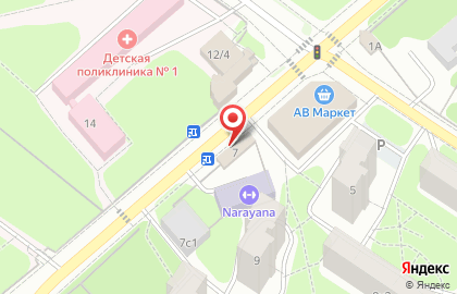 Магазин цветов в Москве на карте