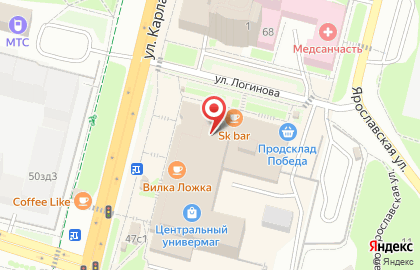 Магазин чая и кофе Чайный Восторг на карте