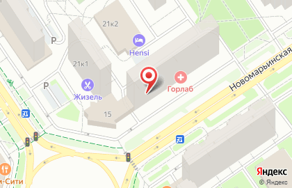 Оланж Ассорти на Новомарьинской улице на карте