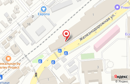 Ателье С Иголочки на Железнодорожной улице на карте