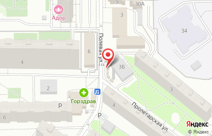 Магазин продуктов в Москве на карте