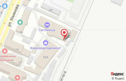 Автосервис Авторум на улице Ульянова на карте